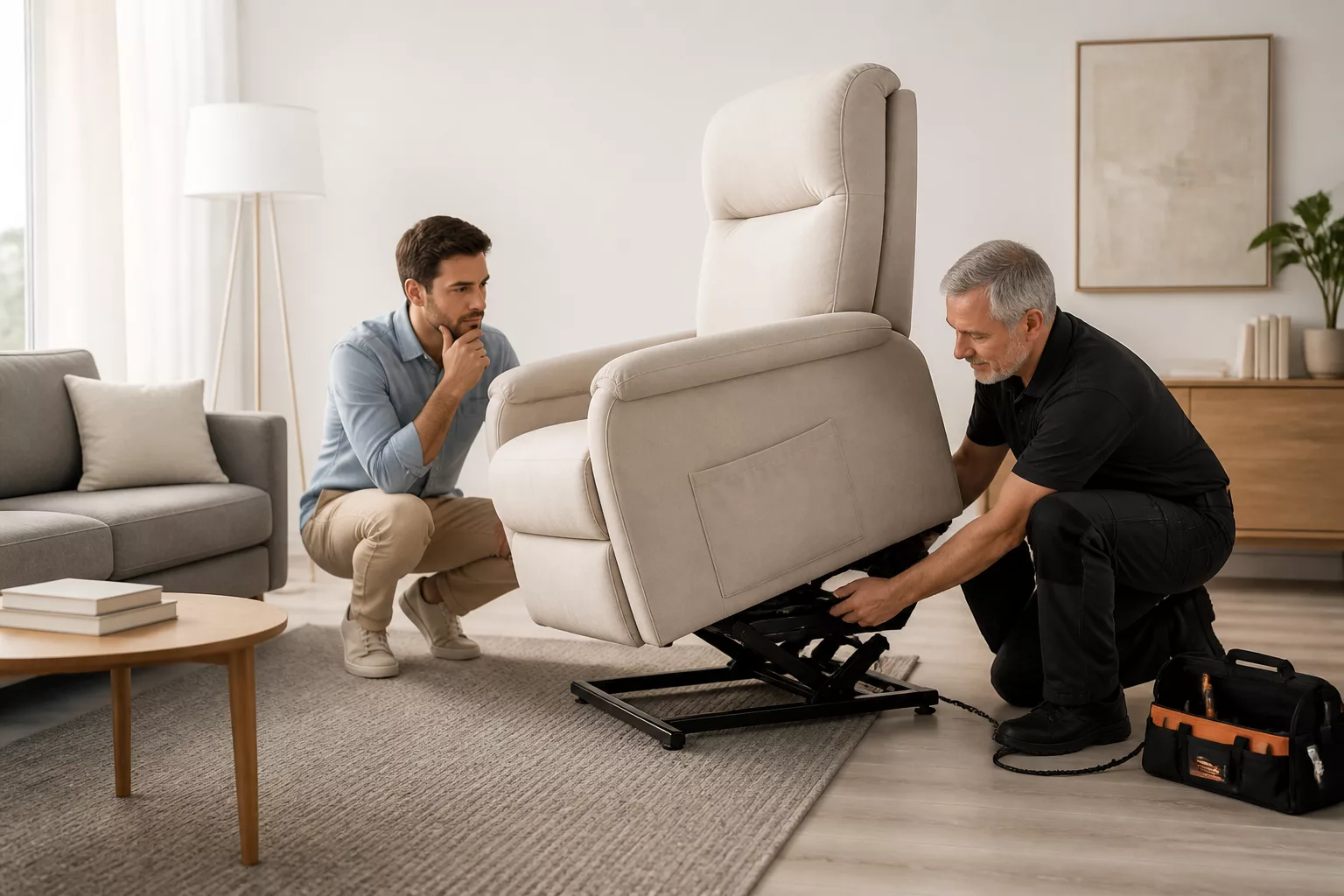 Installation, fonction releveur et maîtrise du budget — fauteuil relax electrique